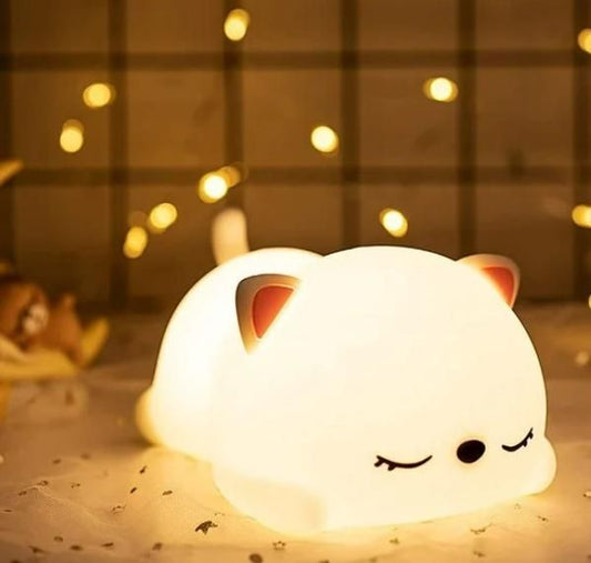 Animal Silicone Baby Night lamp with Touch Sensor